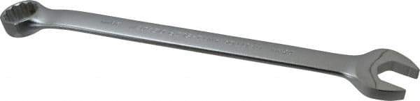 Proto - 26mm 12 Point Offset Combination Wrench - 15° Offset Angle, 14-21/32" OAL, Steel, Satin Finish - Industrial Tool & Supply