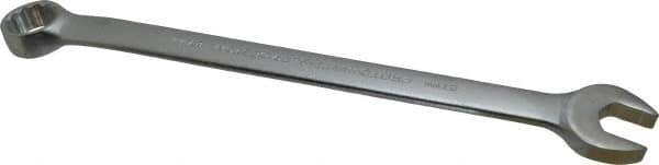 Proto - 27mm 12 Point Combination Wrench - 15° Offset Angle, 14-7/8" OAL, Steel, Satin Finish - Industrial Tool & Supply