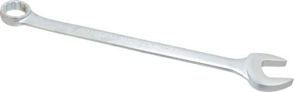 Proto - 36mm 12 Point Offset Combination Wrench - 15° Offset Angle, 19-3/8" OAL, Steel, Satin Finish - Industrial Tool & Supply