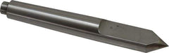 Riten - 3/4" Head Diam, Carbide-Tipped Steel Standard Point Half Dead Center - Jarno 6 Taper, 3/4" Point Diam, 2-3/16" Point Length, 5-1/2" OAL - Industrial Tool & Supply
