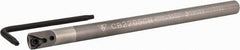 Everede Tool - 0.3" Min Bore Diam, 4" OAL, 1/4" Shank Diam, Indexable Boring Bar - TDA Insert, Screw Holding Method - Industrial Tool & Supply