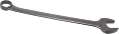 Proto - 1-7/16" 12 Point Offset Combination Wrench - 15° Offset Angle, 19-3/8" OAL, Steel, Black Finish - Industrial Tool & Supply