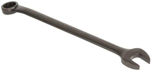 Proto - 1-5/8" 12 Point Offset Combination Wrench - 15° Offset Angle, 23" OAL, Steel, Black Finish - Industrial Tool & Supply