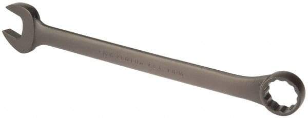 Proto - 1-11/16" 12 Point Offset Combination Wrench - 15° Offset Angle, 23" OAL, Steel, Black Finish - Industrial Tool & Supply