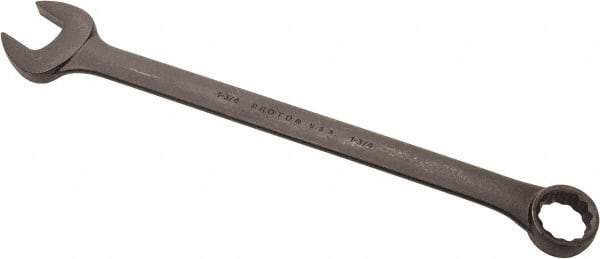 Proto - 1-3/4" 12 Point Offset Combination Wrench - 15° Offset Angle, 25" OAL, Steel, Black Finish - Industrial Tool & Supply