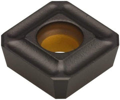 Kennametal - SPGX0903 Grade KCPK30 Carbide Milling Insert - TiN/TiCN/Al2O3 Finish, 1/8" Thick, 0.3752" Inscribed Circle - Industrial Tool & Supply