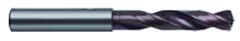 5.55mm Dia. - Carbide HP 3XD Drill-140Â° Point-Bright - Industrial Tool & Supply