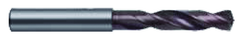 W Dia. - Carbide HP 3XD Drill-140Â° Point-Bright - Industrial Tool & Supply