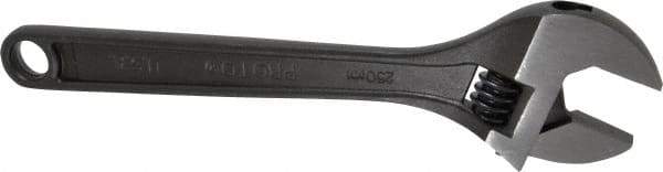 Proto - 1-5/16" Jaw Capacity, 10" Standard Adjustable Wrench - Steel, Black Finish - Industrial Tool & Supply