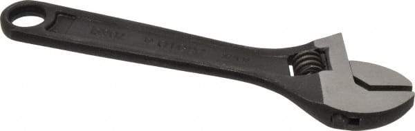 Proto - 15/16" Jaw Capacity, 6" Locking Adjustable Wrench - Steel, Black Finish - Industrial Tool & Supply