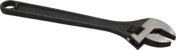 Proto - 1-5/16" Jaw Capacity, 10" Locking Adjustable Wrench - Steel, Black Finish - Industrial Tool & Supply