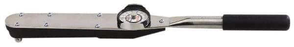 Proto - 1" Drive Dial Torque Wrench - 1,000 Ft/Lb Torque, 74-1/4" OAL, 20 Ft/Lb Graduation, Fixed Head - Industrial Tool & Supply
