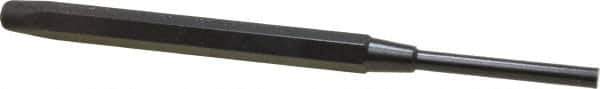 Proto - 7/32" Pin Punch - 6-3/8" OAL, Steel - Industrial Tool & Supply