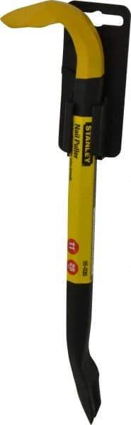 Stanley - 11" OAL Nail Puller - 5/8" Wide - Industrial Tool & Supply
