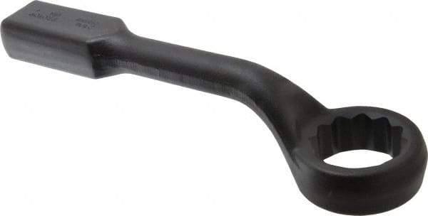 Proto - 2-5/16" 12 Point Striking Box Wrench - Single End, 3-3/8" Head Diam x 1-1/2" Head Thickness, 13-1/2" OAL, Steel - Industrial Tool & Supply