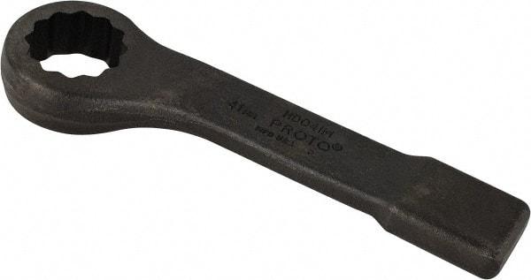 Proto - 41mm 12 Point Striking Box Wrench - Single End, 10-1/8" OAL, Steel - Industrial Tool & Supply