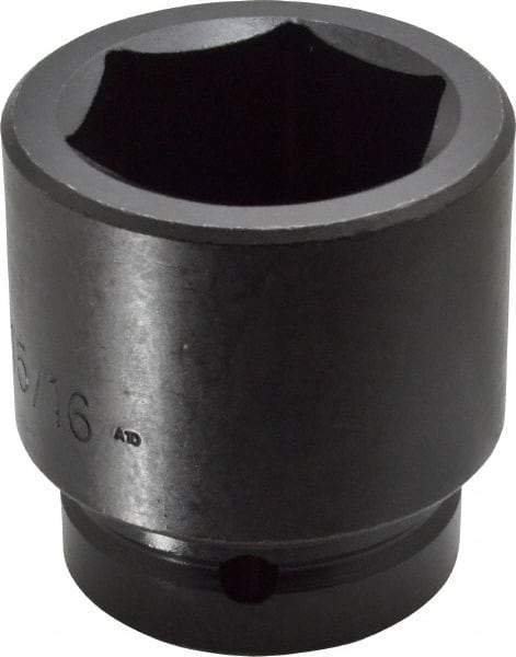 Proto - 1" Drive 1-15/16" Standard Impact Socket - 6 Points, 3" OAL - Industrial Tool & Supply