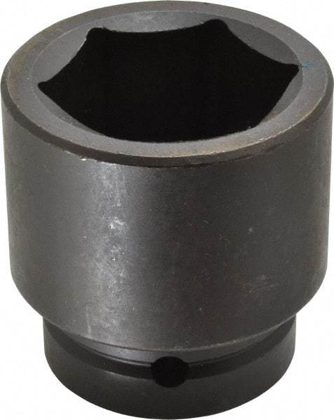 Proto - 1" Drive 2" Standard Impact Socket - 6 Points, 3" OAL - Industrial Tool & Supply