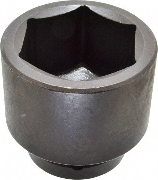 Proto - 1" Drive 2-5/8" Standard Impact Socket - 6 Points, 3-5/8" OAL - Industrial Tool & Supply