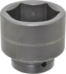 Proto - 1" Drive 2-3/4" Standard Impact Socket - 6 Points, 3-3/4" OAL - Industrial Tool & Supply