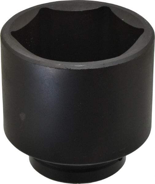 Proto - 1" Drive 3-5/8" Standard Impact Socket - 6 Points, 4-3/4" OAL - Industrial Tool & Supply