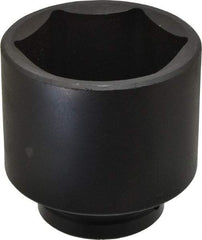 Proto - 1" Drive 3-5/8" Standard Impact Socket - 6 Points, 4-3/4" OAL - Industrial Tool & Supply