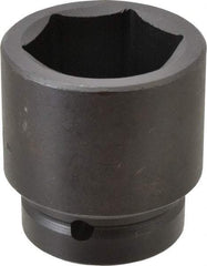 Proto - 1" Drive 50mm Standard Impact Socket - 6 Points, 3" OAL - Industrial Tool & Supply