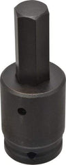 Proto - 3/4" Drive, 7/8" Impact Hex Bit Socket - 2-7/32" Bit Length, 4-3/4" OAL - Industrial Tool & Supply