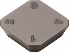 Seco - SEEN42 D16 Grade CBN300 CBN Milling Insert - Uncoated, 1/8" Thick, 1/2" Inscribed Circle, 1/16" Corner Radius - Industrial Tool & Supply