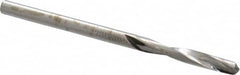 Atrax - #37 135° Spiral Flute Solid Carbide Screw Machine Drill Bit - Industrial Tool & Supply