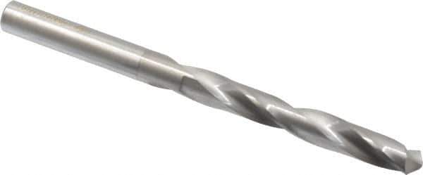 Atrax - Letter G 118° Solid Carbide Jobber Drill - Bright Finish, Right Hand Cut, Spiral Flute, Straight Shank, 3-1/2" OAL, Standard Point - Industrial Tool & Supply