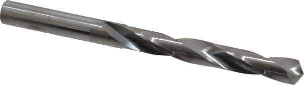 Atrax - Letter N 118° Solid Carbide Jobber Drill - Bright Finish, Right Hand Cut, Spiral Flute, Straight Shank, 3-3/4" OAL, Standard Point - Industrial Tool & Supply