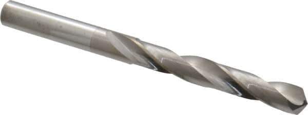 Atrax - Letter Q 118° Solid Carbide Jobber Drill - Bright Finish, Right Hand Cut, Spiral Flute, Straight Shank, 4" OAL, Standard Point - Industrial Tool & Supply