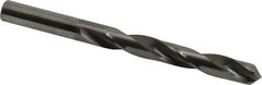 Atrax - Letter T 118° Solid Carbide Jobber Drill - Bright Finish, Right Hand Cut, Spiral Flute, Straight Shank, 4-1/4" OAL, Standard Point - Industrial Tool & Supply