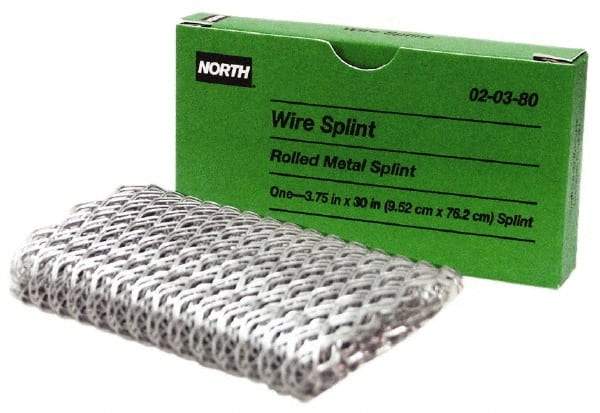 North - Orthopedic Braces Type: Wire Splint Width (Inch): 3-3/4 - Industrial Tool & Supply