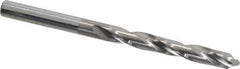 Atrax - #10 118° Solid Carbide Jobber Drill - Bright Finish, Right Hand Cut, Spiral Flute, Straight Shank, 2-3/4" OAL, Standard Point - Industrial Tool & Supply