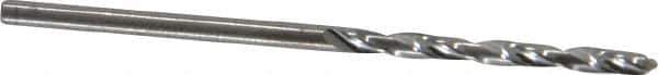 Atrax - #49 118° Solid Carbide Jobber Drill - Bright Finish, Right Hand Cut, Spiral Flute, Straight Shank, 1-3/4" OAL, Standard Point - Industrial Tool & Supply