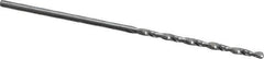 Atrax - #58 118° Solid Carbide Jobber Drill - Bright Finish, Right Hand Cut, Spiral Flute, Straight Shank, 1-1/2" OAL, Standard Point - Industrial Tool & Supply