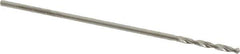 Atrax - #66 118° Solid Carbide Jobber Drill - Bright Finish, Right Hand Cut, Spiral Flute, Straight Shank, 1-1/4" OAL, Standard Point - Industrial Tool & Supply