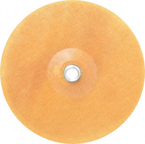 Made in USA - 7" Diam Locking Nut Disc Backing Pad - Soft Density, 15,000 RPM - Industrial Tool & Supply