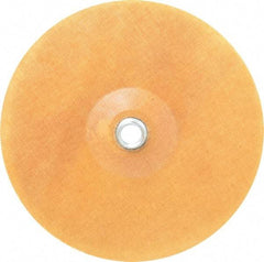 Made in USA - 7" Diam Locking Nut Disc Backing Pad - Soft Density, 15,000 RPM - Industrial Tool & Supply