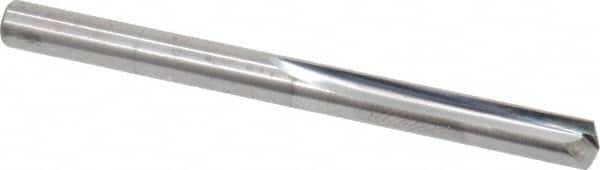 Atrax - 11/64", 140° Point, Solid Carbide Straight Flute Drill Bit - Industrial Tool & Supply