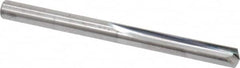 Atrax - 11/64", 140° Point, Solid Carbide Straight Flute Drill Bit - Industrial Tool & Supply