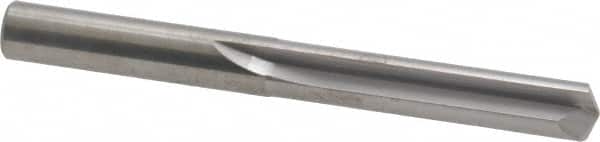 Atrax - 17/64", 140° Point, Solid Carbide Straight Flute Drill Bit - Industrial Tool & Supply