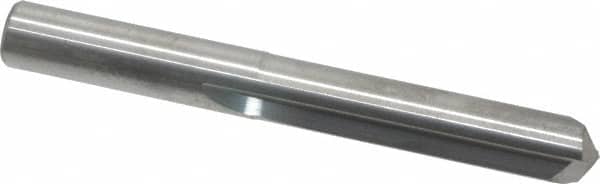 Atrax - 11/32", 140° Point, Solid Carbide Straight Flute Drill Bit - Industrial Tool & Supply
