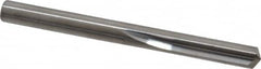 Atrax - #4, 0.209", 140° Point, Solid Carbide Straight Flute Drill Bit - Industrial Tool & Supply