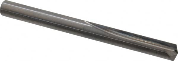 Atrax - #8, 0.199", 140° Point, Solid Carbide Straight Flute Drill Bit - Industrial Tool & Supply