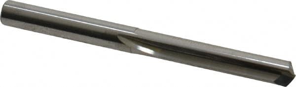 Atrax - #10, 0.1935", 140° Point, Solid Carbide Straight Flute Drill Bit - Industrial Tool & Supply