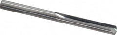 Atrax - #18, 0.1695", 140° Point, Solid Carbide Straight Flute Drill Bit - Industrial Tool & Supply