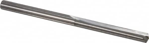 Atrax - #30, 0.1285", 140° Point, Solid Carbide Straight Flute Drill Bit - Industrial Tool & Supply